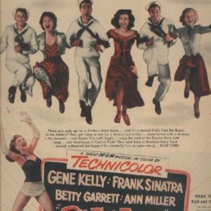 On The Town Movie Ad 1949