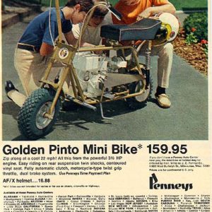 Penneys Motorcycle Ad 1970