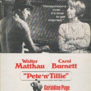 Pete 'n' Tillie Movie Ad 1972