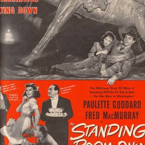 Standing Room Only Movie Ad 1944