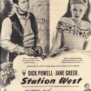 Station West Movie Ad 1948