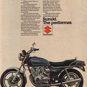 Suzuki Motorcycle Ad 1979