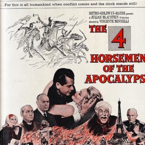 The 4 Horsemen of the Apocalypse Movie Ad 1962