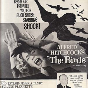 The Birds Movie Ad 1963