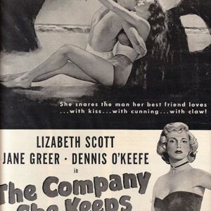 The Company She Keeps Movie Ad 1951