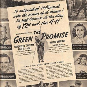 The Green Promise Movie Ad 1949