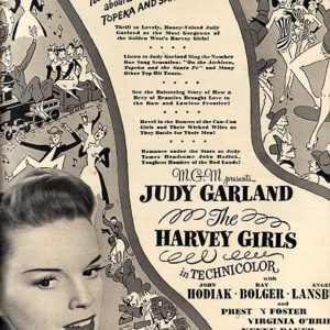 The Harvey Girls Movie Ad 1945