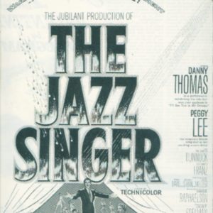 The Jazz Singer Movie Ad 1953