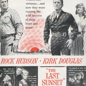 The Last Sunset Movie Ad 1961