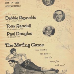 The Mating Game Movie Ad 1959