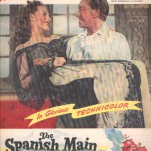 The Spanish Main Movie Ad 1945