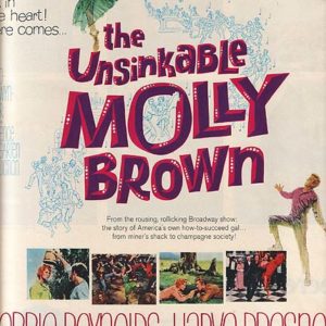 The Unsinkable Molly Brown Movie Ad 1964