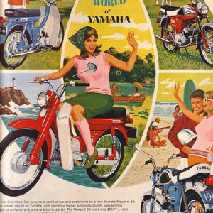 Yamaha Motorcycle Ad 1966