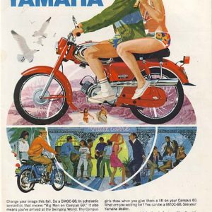 Yamaha Motorcycle Ad 1966 September
