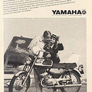 Yamaha Motorcycle Ad 1967