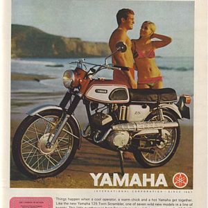 Yamaha Motorcycle Ad 1968