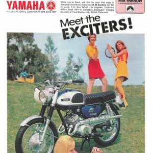 Yamaha Motorcycle Ad July 1968