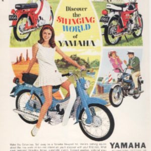 Yamaha Motorcycle Ad May 1966