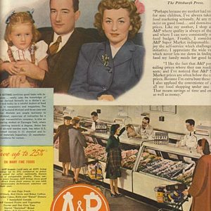 A & P Ad 1944