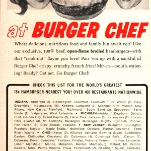 Burger Chef Ad 1965