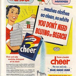 Cheer Ad 1954