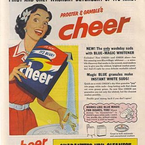 Cheer Ad August 1953