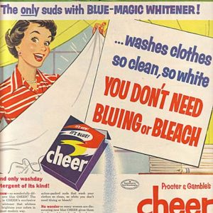Cheer Ad October 1954