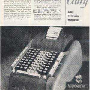 Clary Ad 1948