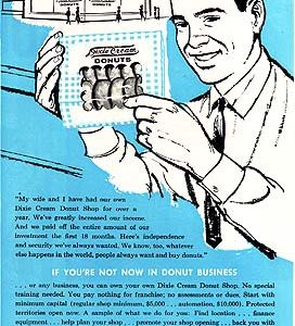 Dixie Cream Ad 1960