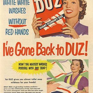 Duz Ad August 1951