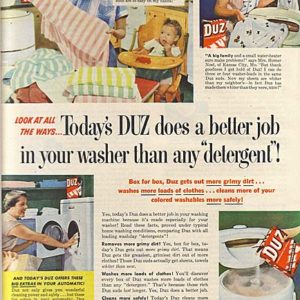 Duz Ad November 1952