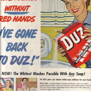 Duz Ad October 1951