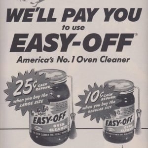 Easy-Off Ad 1961