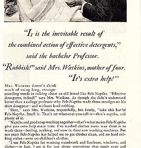 Fels-Naptha Ad 1930