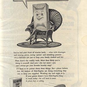 Fels-Naptha Ad 1943