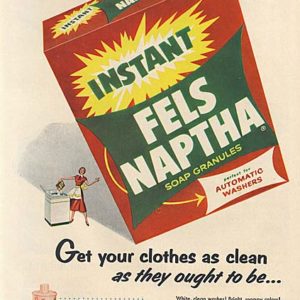 Fels-Naptha Ad 1958