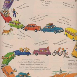Howard Johnson's Ad 1950