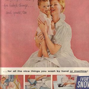 Ivory Snow Ad 1955