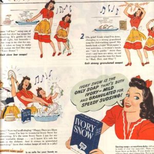 Ivory Snow Ad September 1944