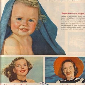 Ivory Soap Ad 1950