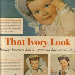 Ivory Soap Ad 1951