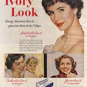 Ivory Soap Ad 1951 April