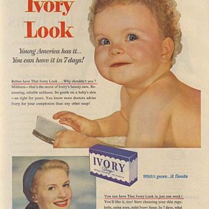 Ivory Soap Ad 1954