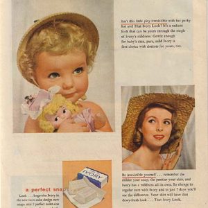 Ivory Soap Ad 1956