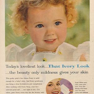 Ivory Soap Ad 1959