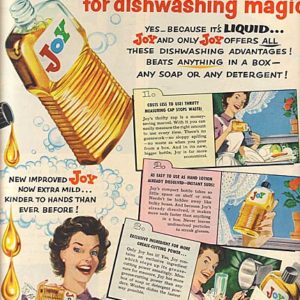 Joy Soap Ad October 1952