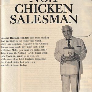 Kentucky Fried Chicken Ad 1966