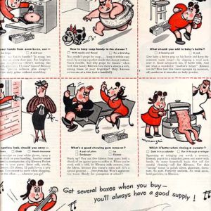Kleenex Ad 1951