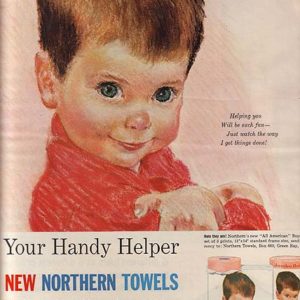 Northern Tissue Ad April 1961