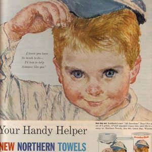 Northern Tissue Ad June 1961